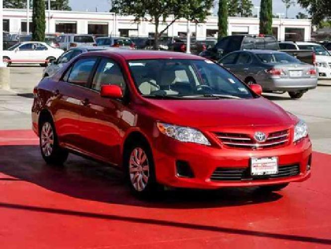 2013 toyota corolla le one owner warranty in spring, tx
