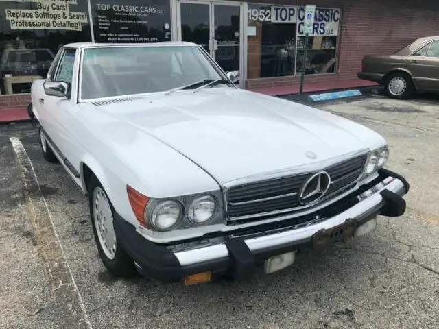 very good starting for a project 560 sl