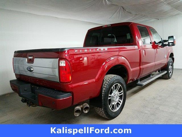 2014 ford f-250 super duty platinum 4x4 platinum 4dr crew cab 8 ft. lb pickup for sale in evergreen, montana