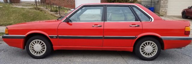 1986 audi 4000 s