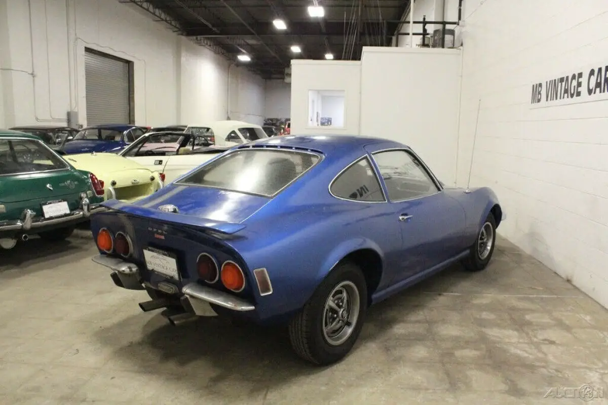 1970 opel gt coupe no reserve!
