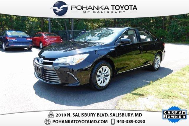 used 2016 toyota camry le hybrid salisbury, md 21801 for sale in salisbury, maryland