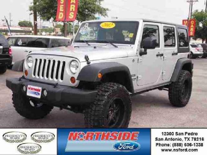 2012 jeep wrangler unlimited sport in san antonio, tx