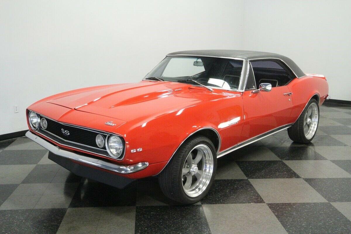 1967 chevrolet camaro ss tribute bright red 350 v8 700r4 16011 miles