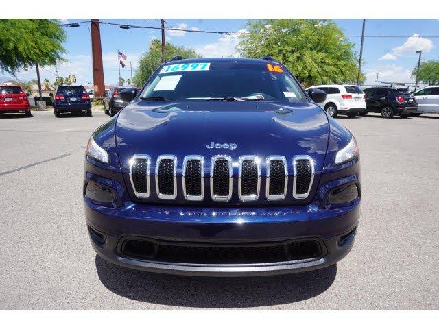 certified 2016 jeep cherokee fwd sport tucson, az 85711 for sale in tucson, arizona