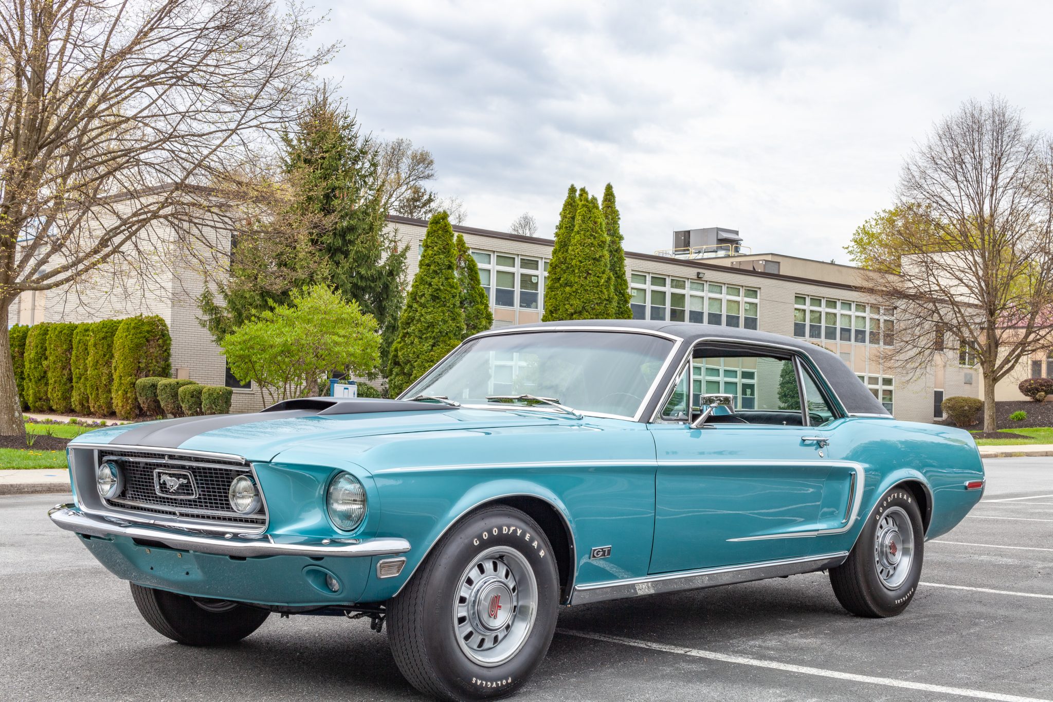 1968 ford mustang gt coupe 428 cobra jet