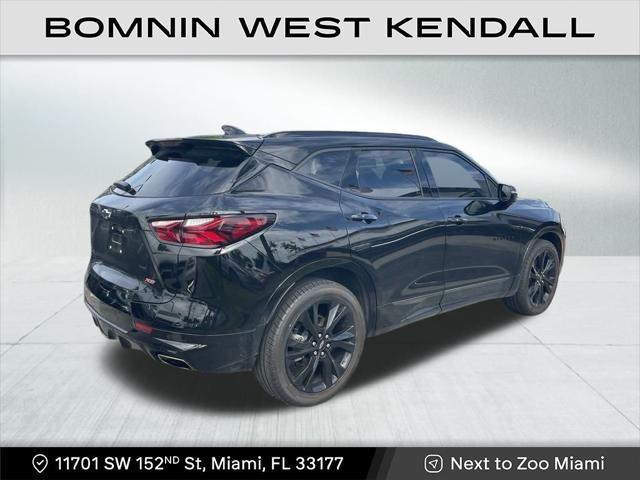 2022 chevrolet blazer rs