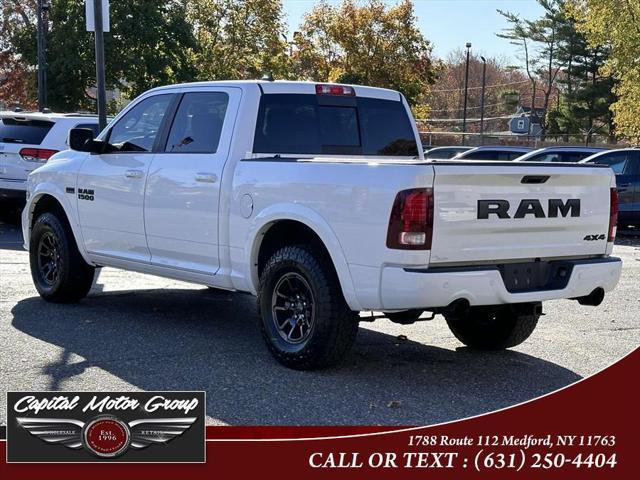 2017 ram 1500 night 4x4 crew cab 5''7' box