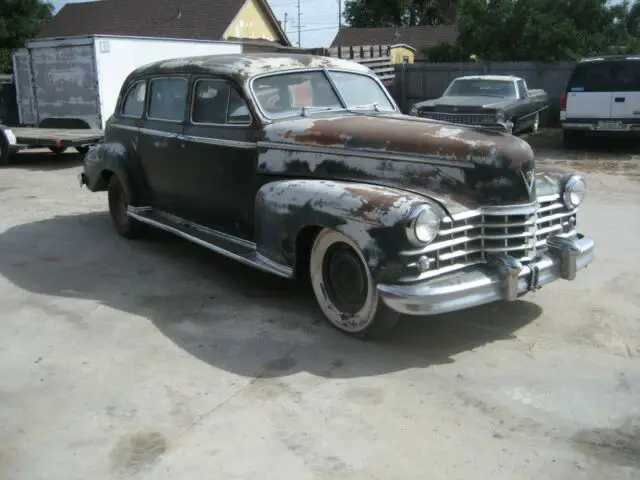 1948 cadillac fleetwood 4 door sedan (1 of 90) limo w/ title