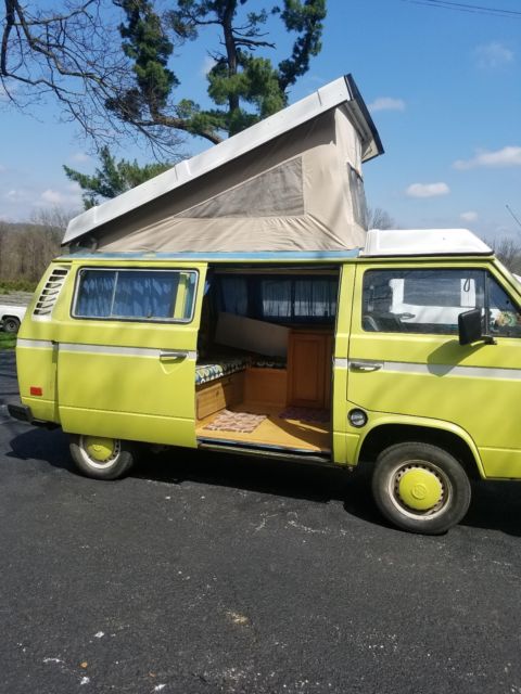 1980 volkswagen bus/vanagon westfilia camper