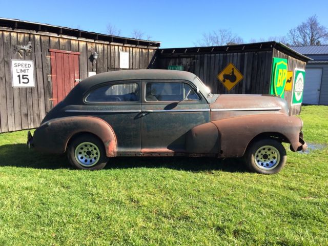 1942 pre-war chevrolet deluxe 2 door sedan