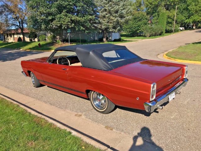 no reserve - restored 1966 ford fairlane 500xl convertible