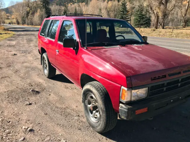 1991 nissan pathfinder 3.0l xe v6 5-speed manual 4x4 runs great!