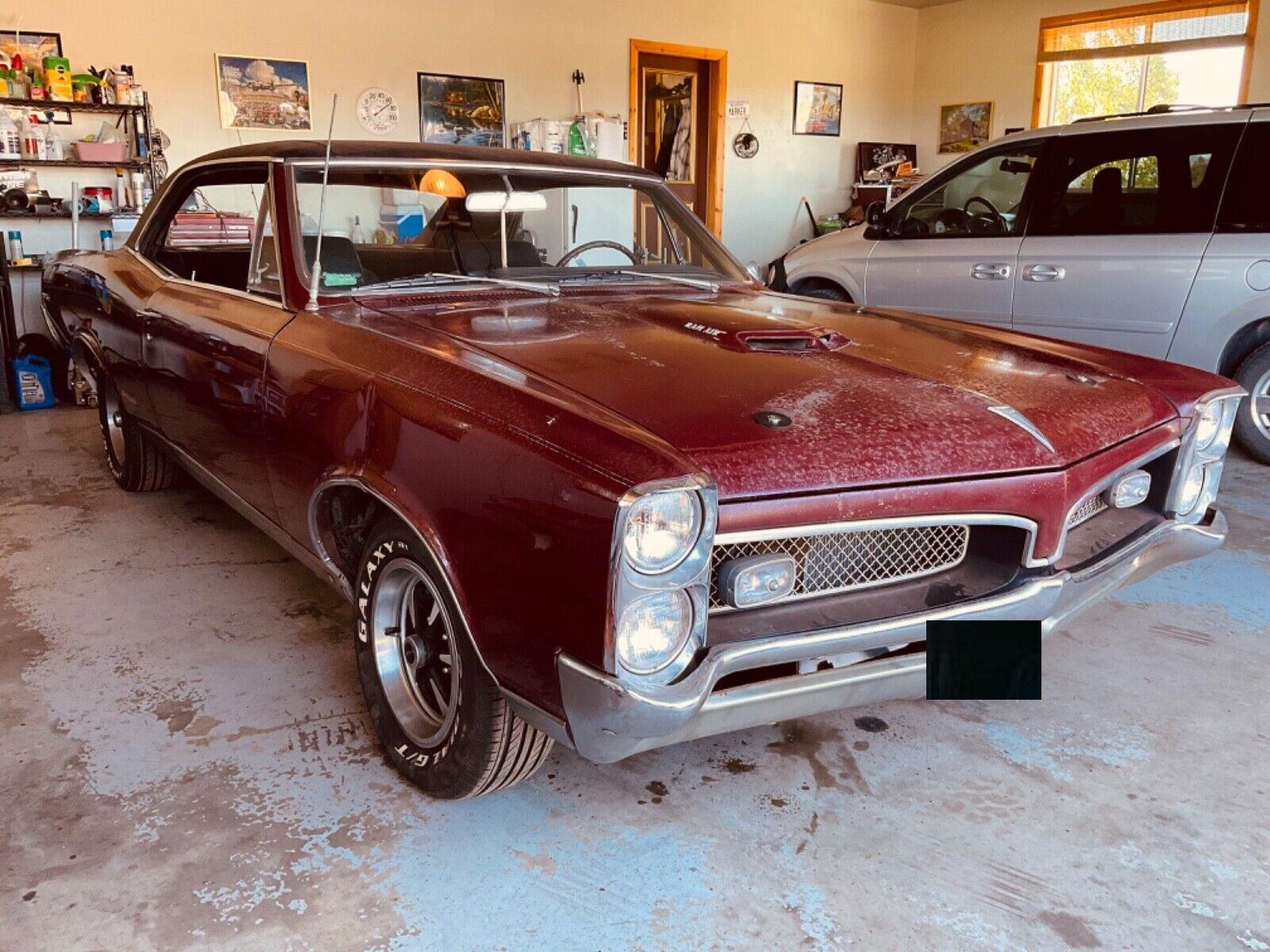 1967 pontiac gto ram air ws 400 engine 4 speed 88173 miles