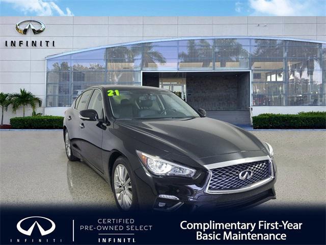 2021 infiniti q50 3.0t luxe