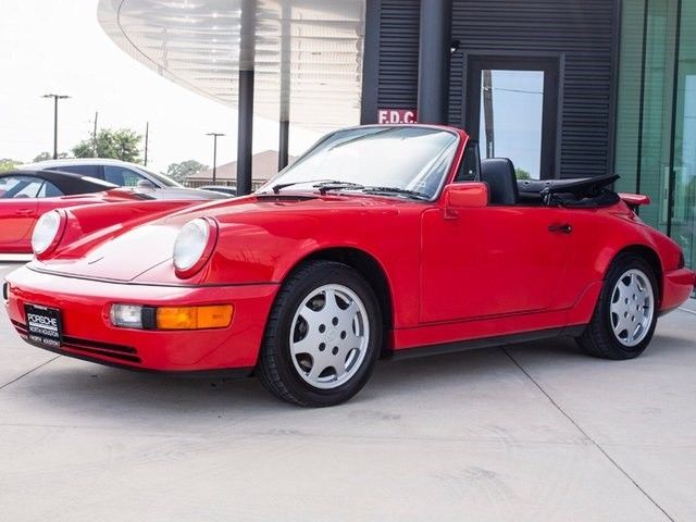 1991 porsche 911 carrera 49890 miles guards red automatic