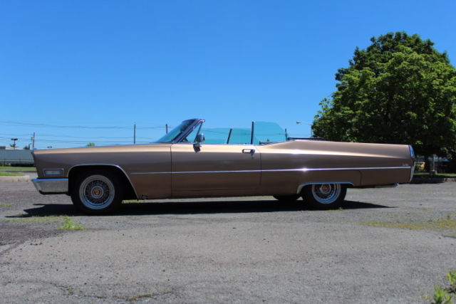 1968 cadillac deville convertible automatic rwd v8