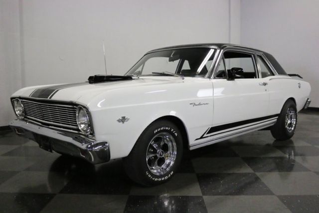 1966 ford falcon futura 35237 miles white hardtop 351 cleveland v8 3 speed autom