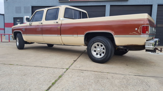 1988 chevy silverado c30 crew cab 3+3 square body r30