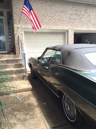 garage kept 1968 chevrolet impala convertible!