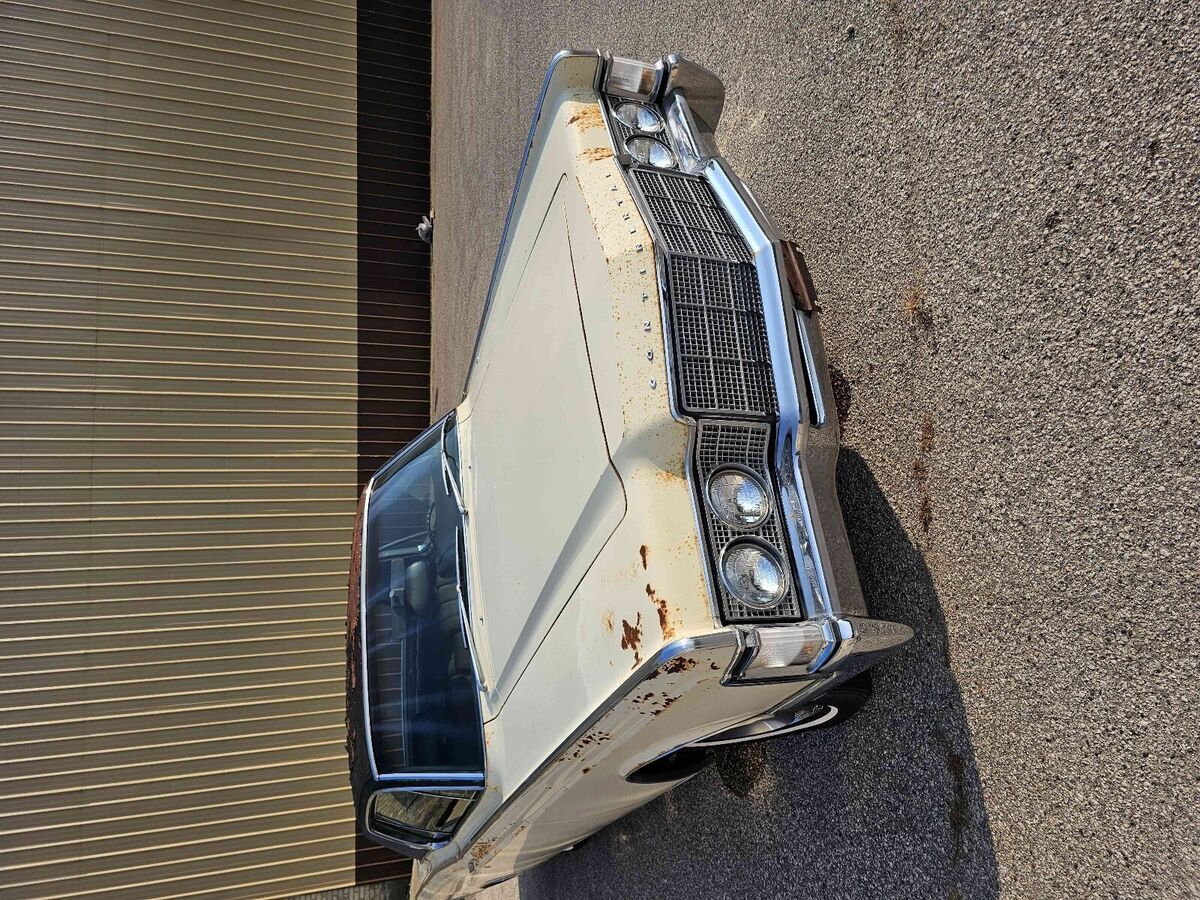 1969 lincoln continental yellow 2dr coupe