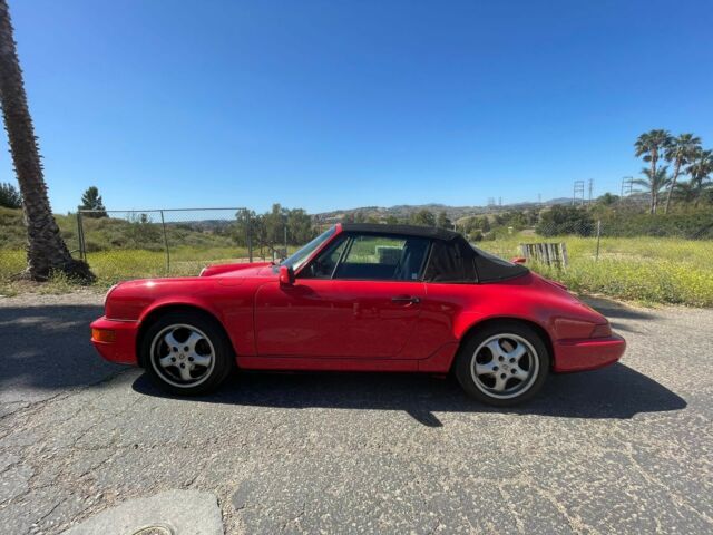 1990 porsche 911 964 carrera 2 cabriolet 3.6l 5 speed manual