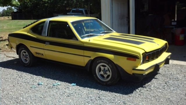 1077 amc amx coupe factory drives great