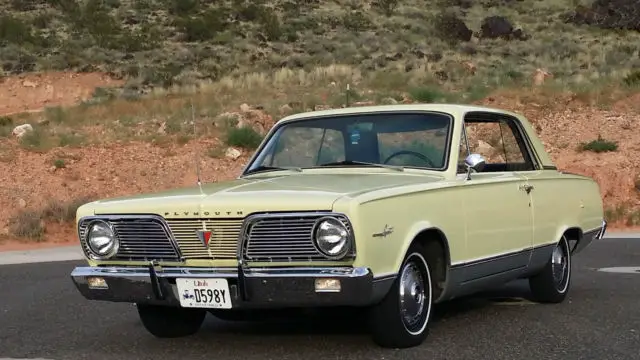 1966 plymouth signet valiant with factory air conditioning, 225 slant six