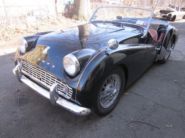 1960 triumph tr3a / show paint / excellent cond. classic convertible roadster