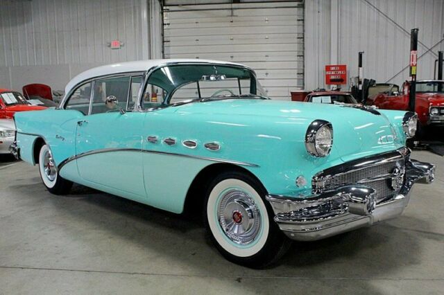 1956 buick century 50193 miles teal coupe 322ci v8 nailhead automatic