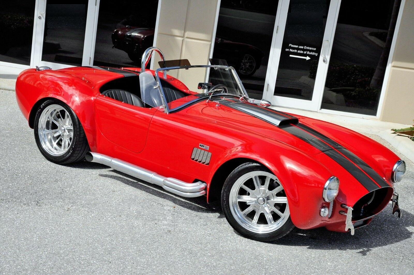 1965 shelby cobra mkiii roadster superformance monza red