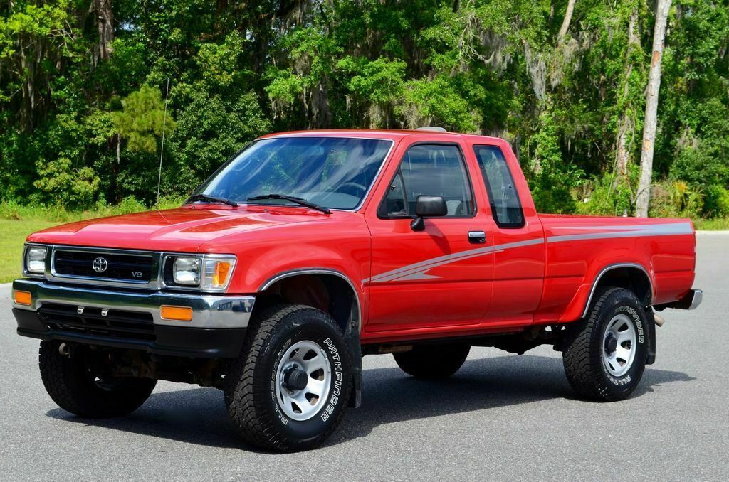 1994 toyota pickup xtra cab dlx v6 4x4 5speed manual low miles 3vze hilux tacoma