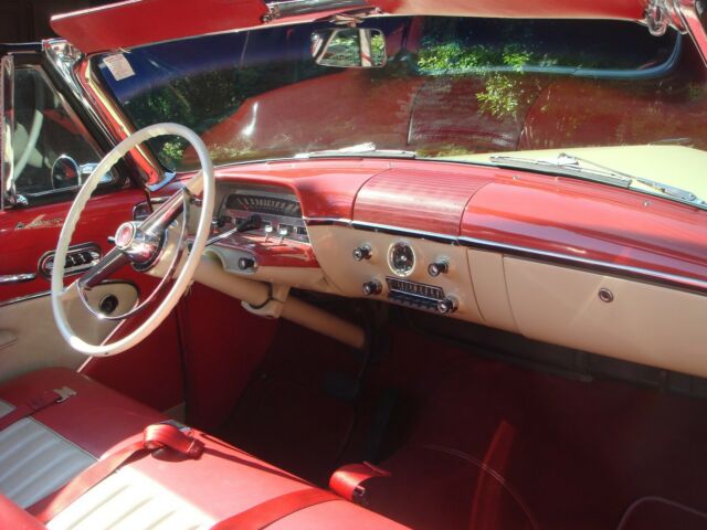 1954 mercury monterey convertible vin54la28800m