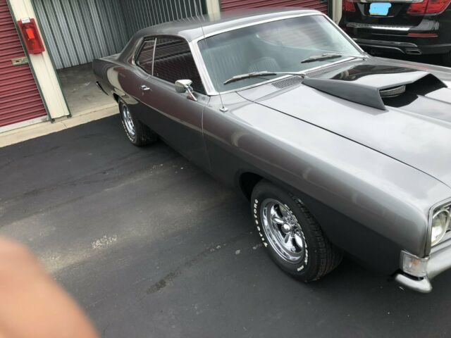 1968 ford torino silver