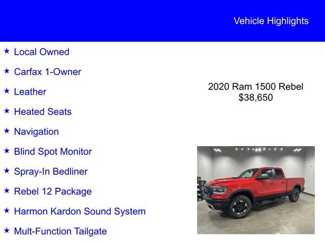 2020 ram 1500 rebel