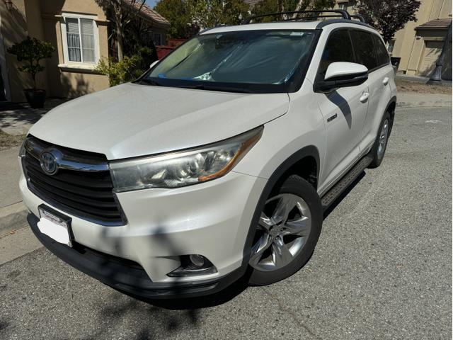 2015 toyota highlander hybrid limited platinum