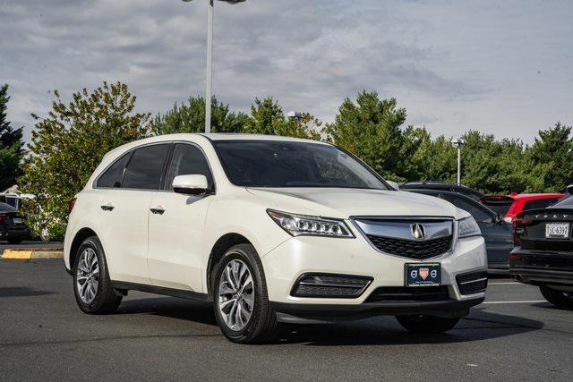 2016 acura mdx 3.5l acurawatch plus package