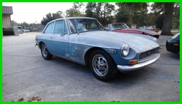 1972 mg mgb gt coupe,needs restoration,rebuilt engine,solid car,last bid wins