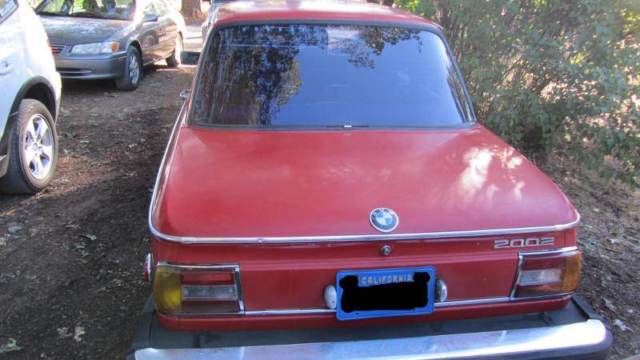 1976 bmw 2002, california car, factory sun roof, a/c, 5spd., 99% rust free