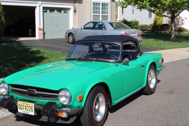 triumph tr6 convertable