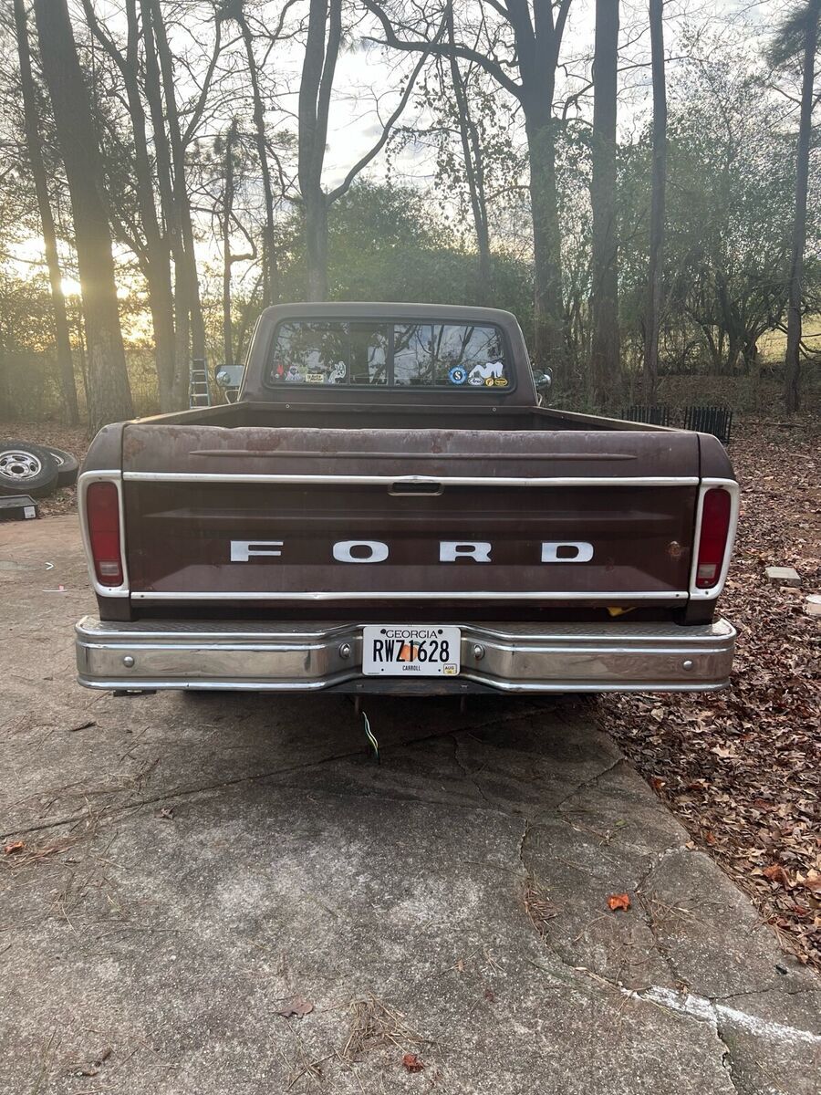 1978 ford f-150 brown rwd automatic f150 ranger