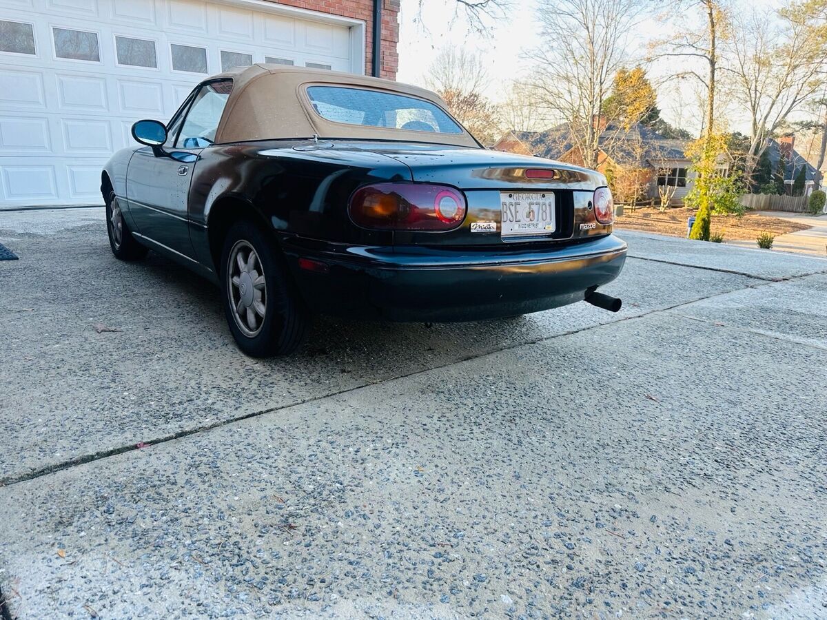 1993 mazda mx-5 miata black rwd manual