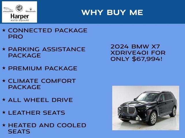 2024 bmw x7 xdrive40i