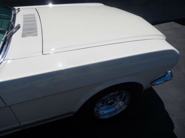 1965 ford mustang factory white 302 ci aod