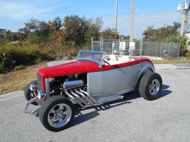 1932 ford roadster highboy street rod, 400 ford,c4 auto.fold down top.must see!