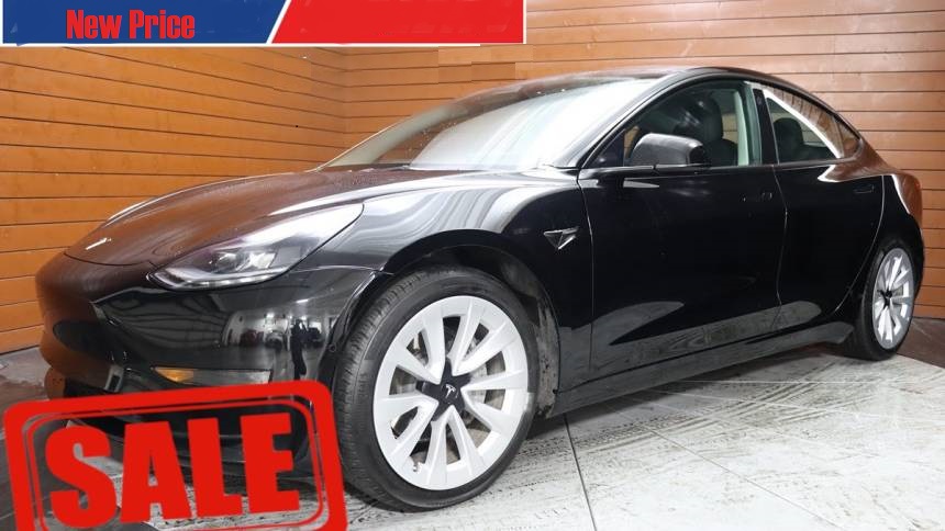 2022 tesla model 3 standard range plus