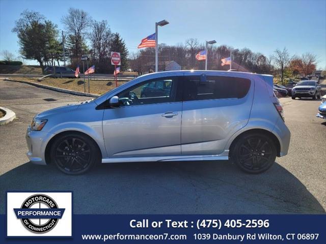 2018 chevrolet sonic lt