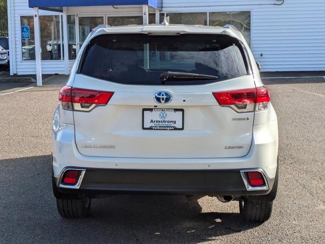 2019 toyota highlander hybrid limited