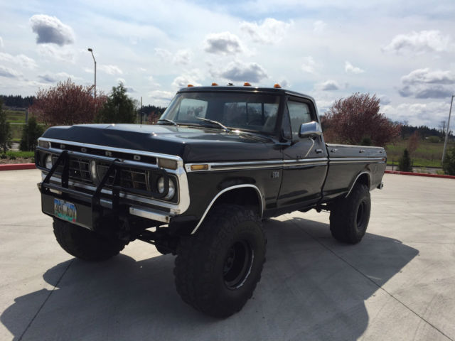 1975 ford f-250 4x4 xlt high boy