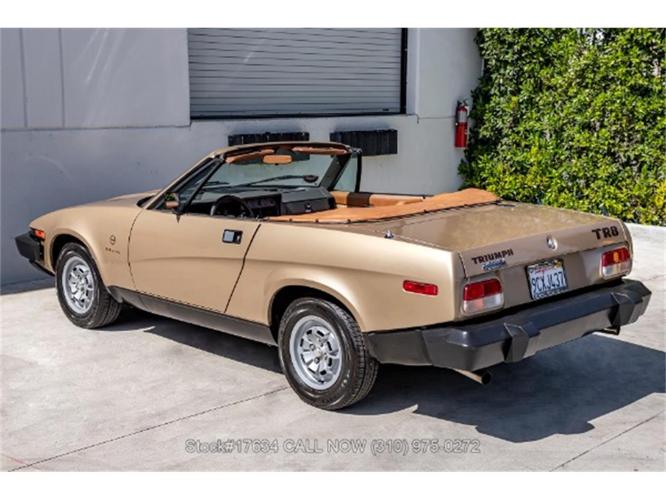 1981 triumph tr8 in beverly hills, california